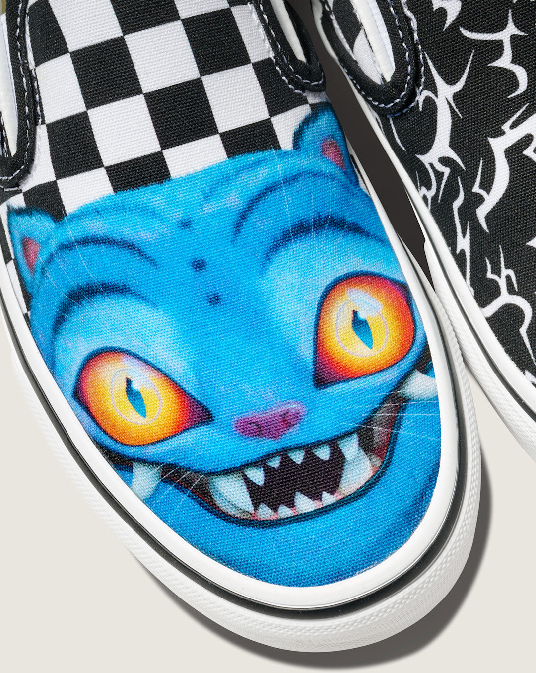 Vans KPop Demon Hunters x Vans Big Kids Classic Slip-On Shoe in KPop Demon Hunters Black