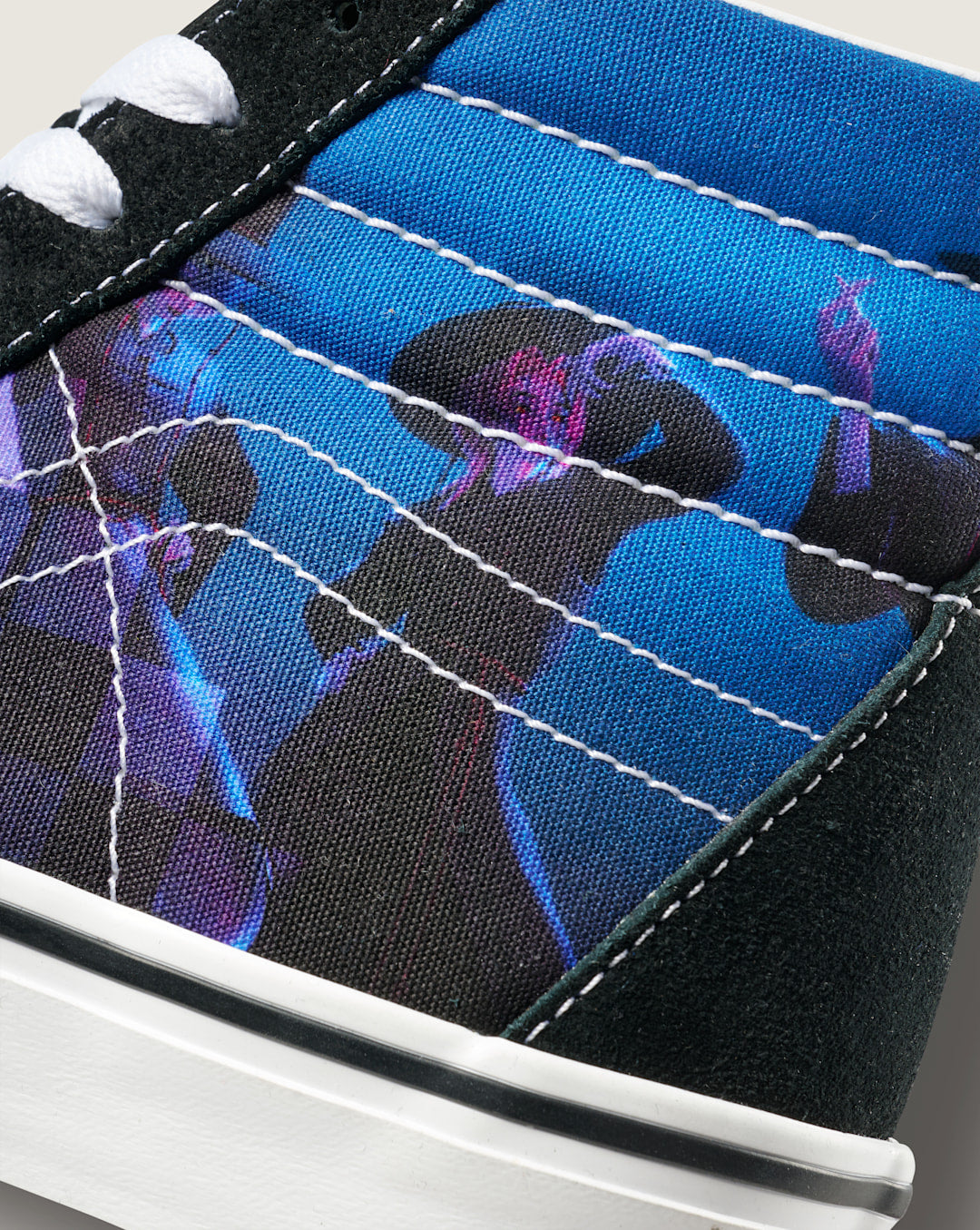Vans KPop Demon Hunters x Vans Big Kids Sk8-Hi Shoe in Kpop Demon Hunters Black / Blue