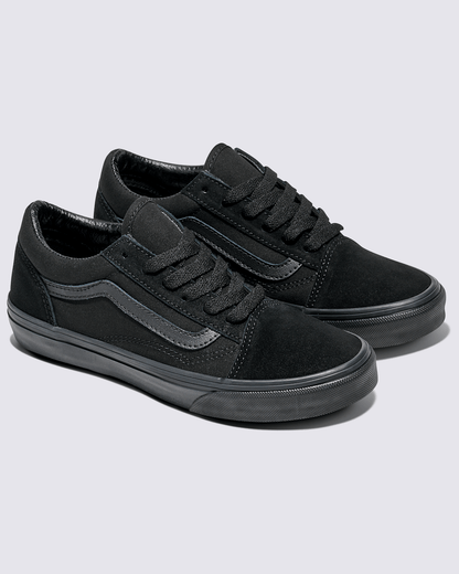 Vans Big Kids Old Skool Shoe in Blackout