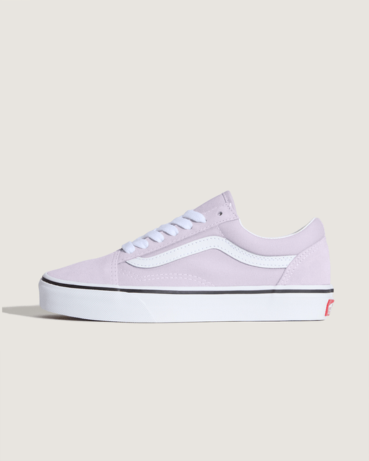 Vans Big Kids Old Skool Shoe in Lilac Mist Purple