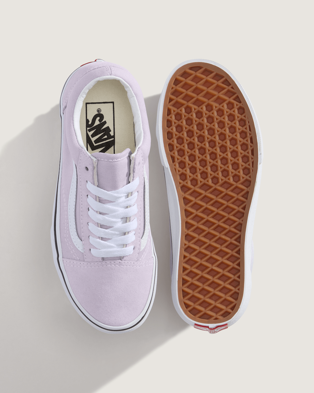 Vans Big Kids Old Skool Shoe in Lilac Mist Purple