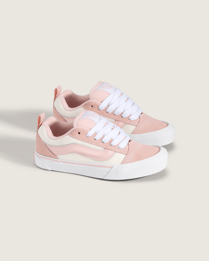 Vans Big Kids Knu Skool Shoe in Rose Pink