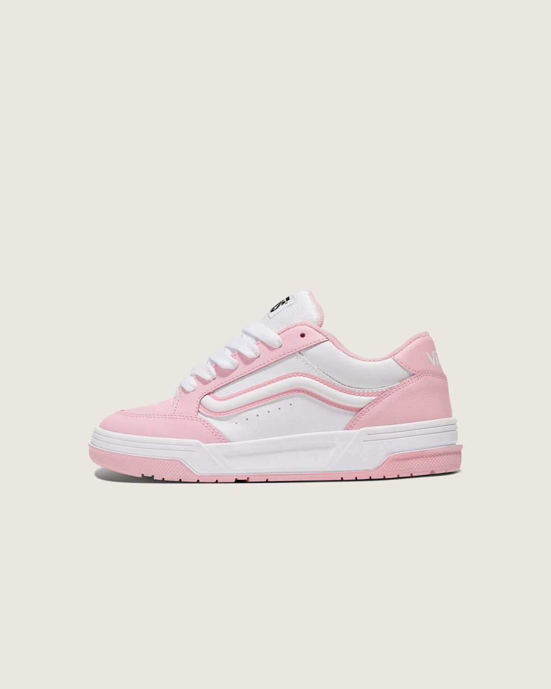Vans Big Kids Hylane Shoe in Pink / White