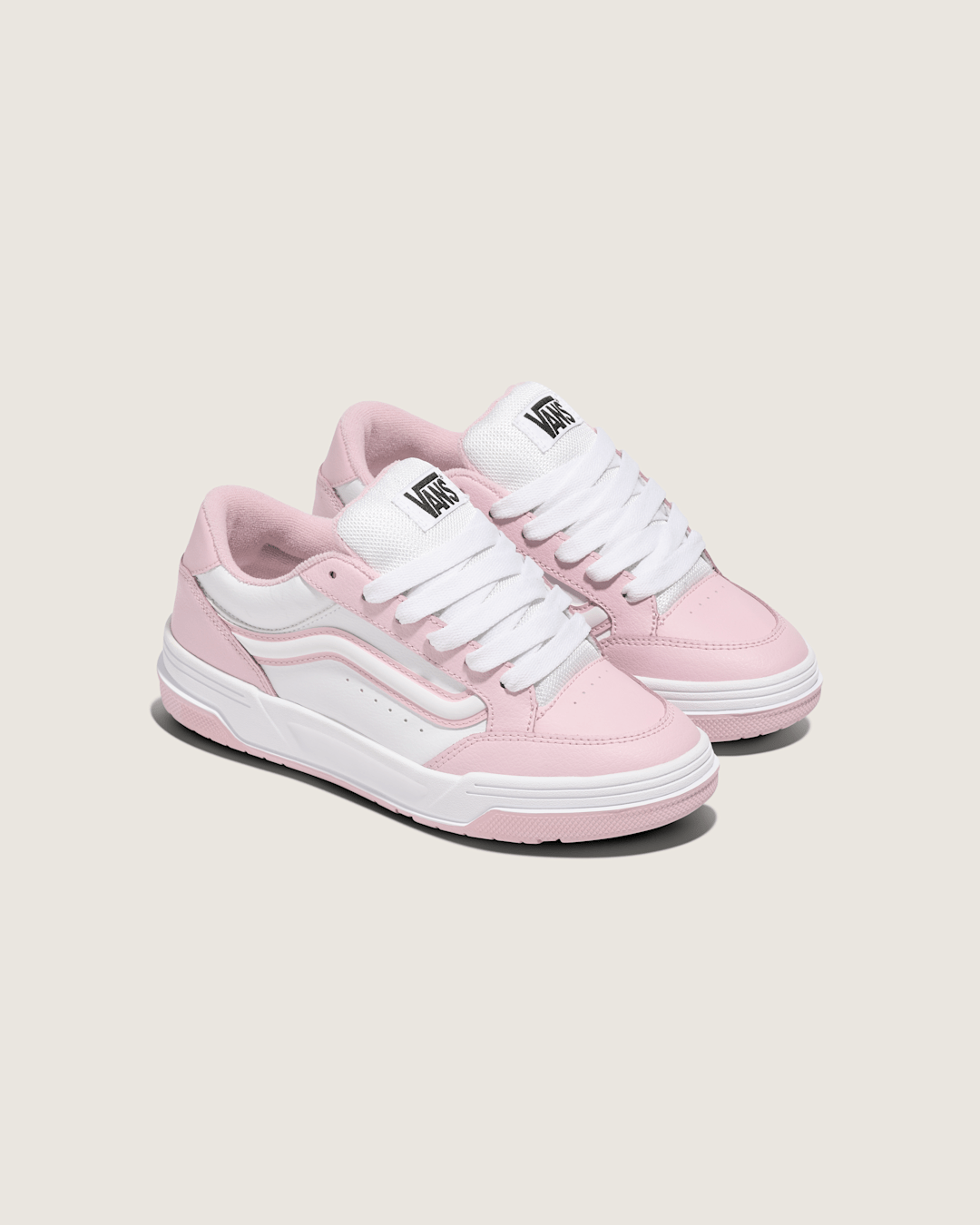 Vans Big Kids Hylane Shoe in Pink / White