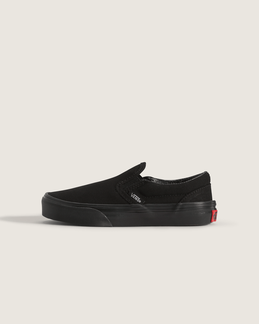 Vans Kids Classic Slip-On Black/Black Shoes