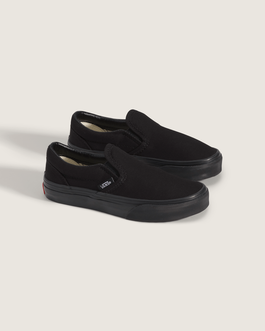 Vans Kids Classic Slip-On Black/Black Shoes