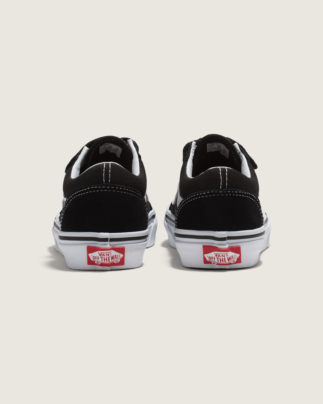 Vans Kids Old Skool V Black/True White Shoes