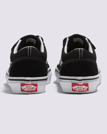 Vans Kids Old Skool V Black/True White Shoes