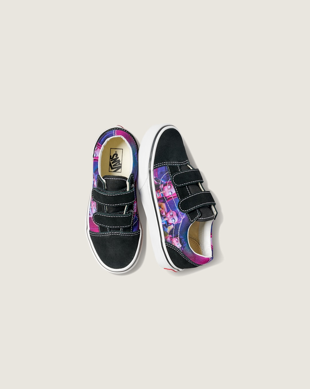 Vans KPop Demon Hunters x Vans Little Kids Old Skool V Shoe in Kpop Demon Hunters Purple