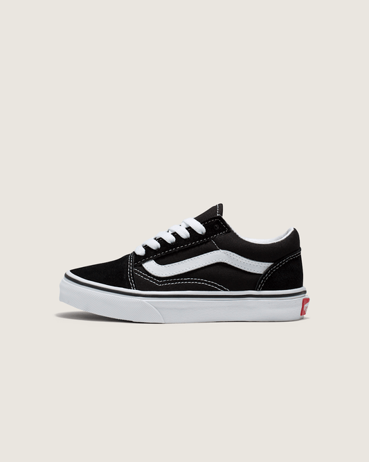 Vans Kids Old Skool Black/True White Shoes