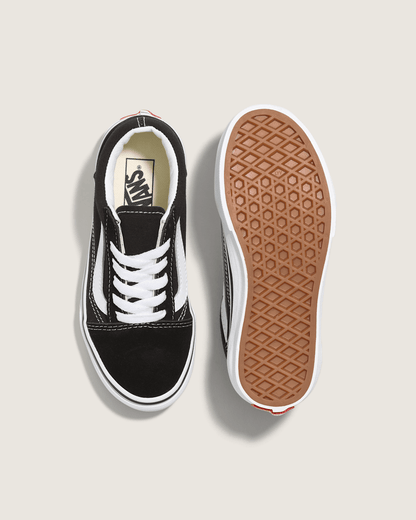 Vans Kids Old Skool Black/True White Shoes