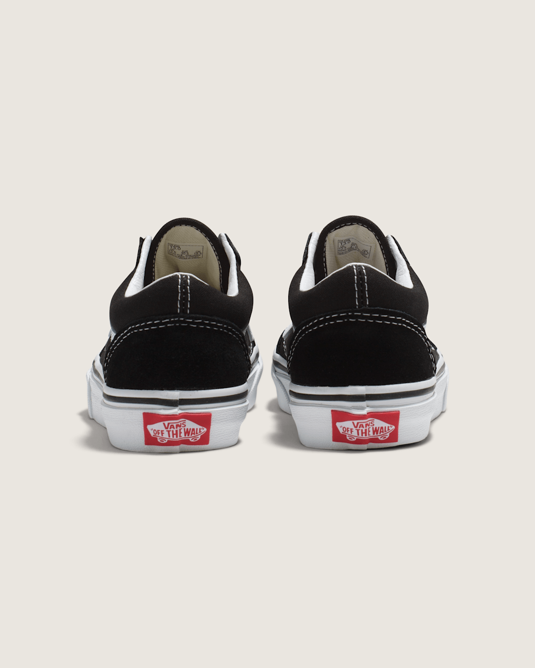 Vans Kids Old Skool Black/True White Shoes