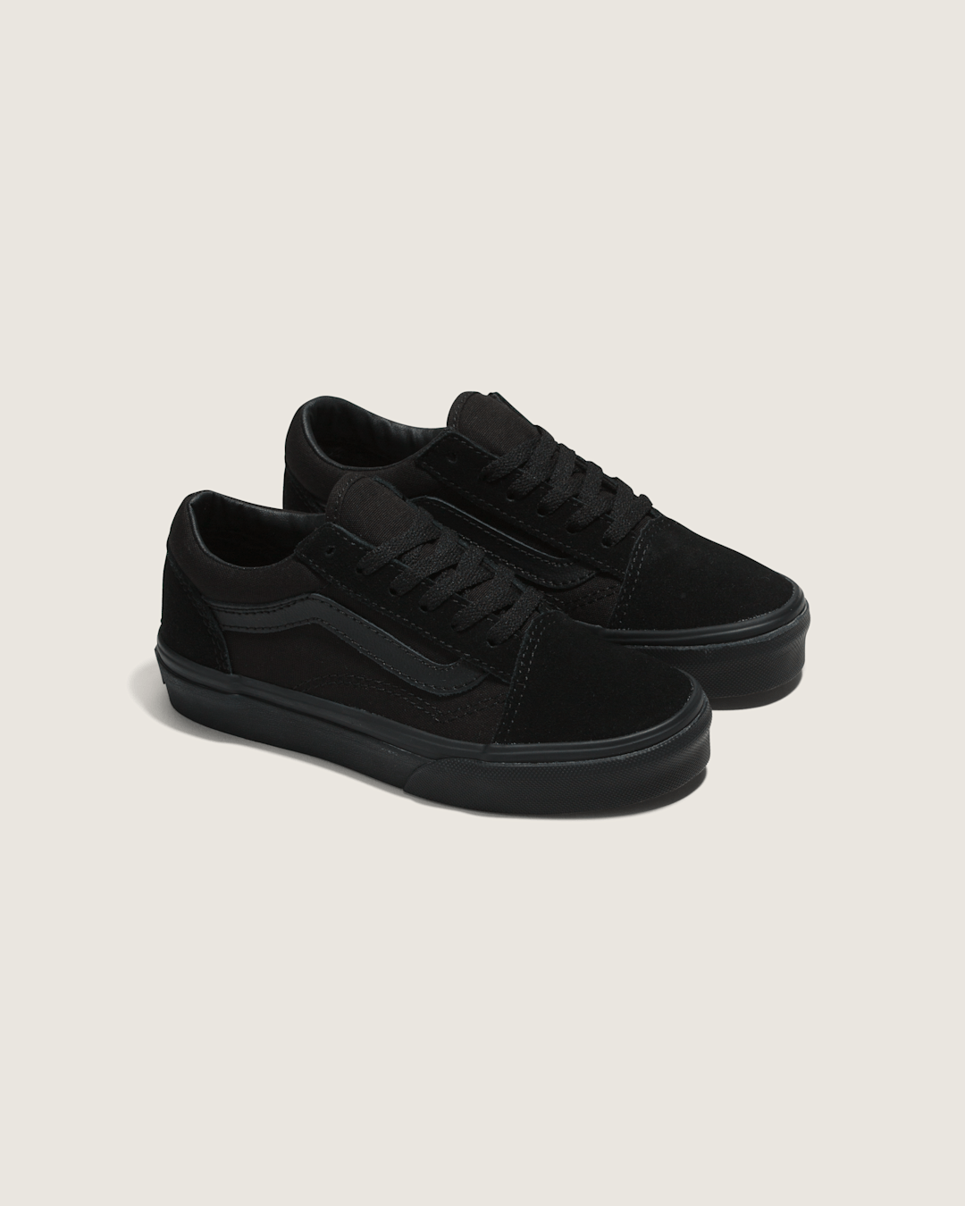 Vans Kids Old Skool Black/Black Shoes