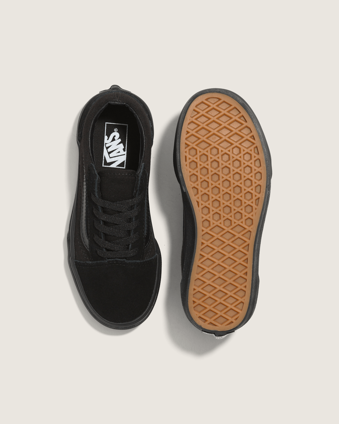 Vans Kids Old Skool Black/Black Shoes