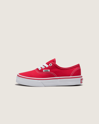 Vans Kids Authentic Red/True White Shoes