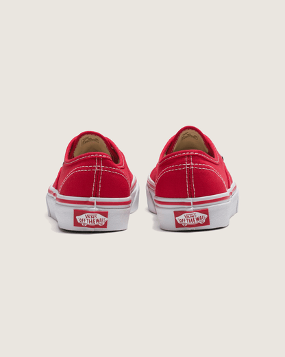 Vans Kids Authentic Red/True White Shoes