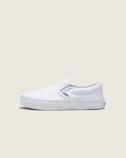 Vans Kids Classic Slip-On True White Shoes