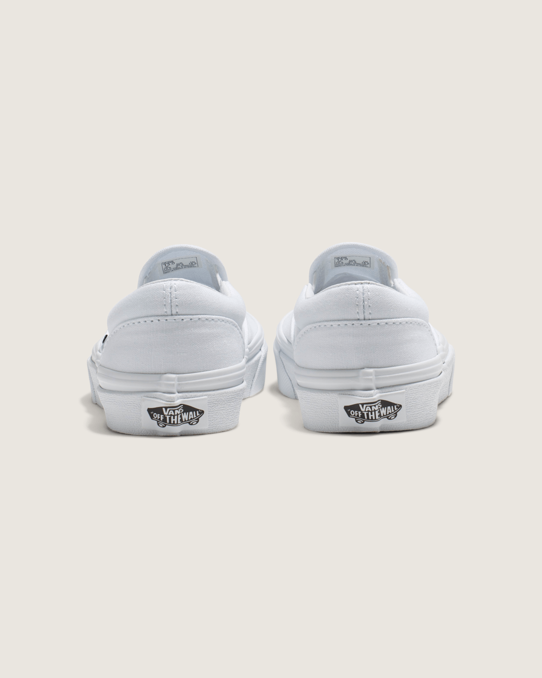 Vans Kids Classic Slip-On True White Shoes