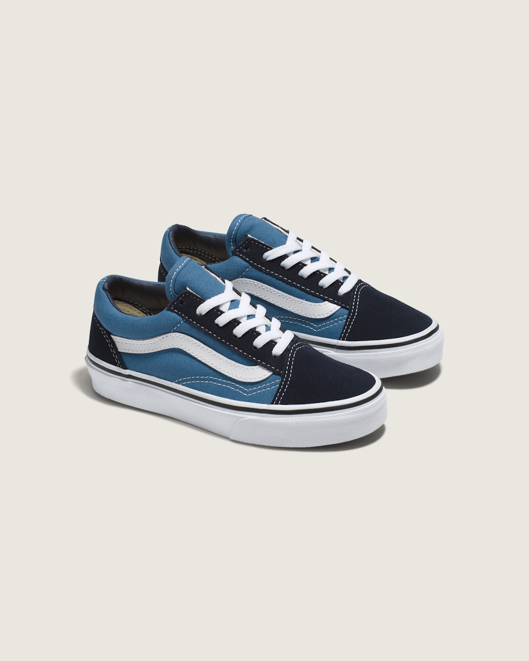 Vans Kids Old Skool Navy/True White Shoes