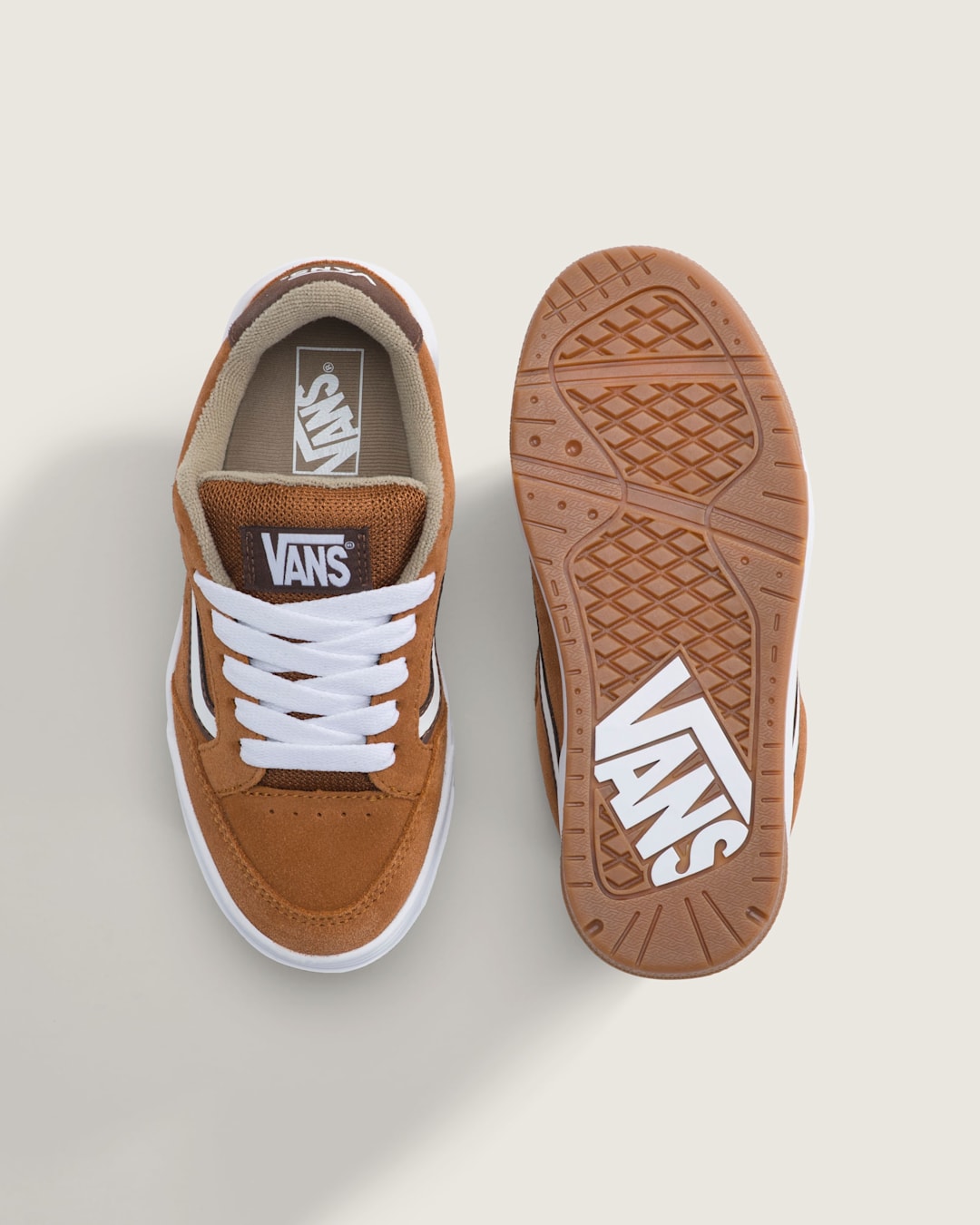 Vans Little Kids Hylane Shoe in Glazed Ginger Brown