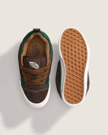 Vans Little Kids Knu Skool Shoe in Deep Twilight Blue