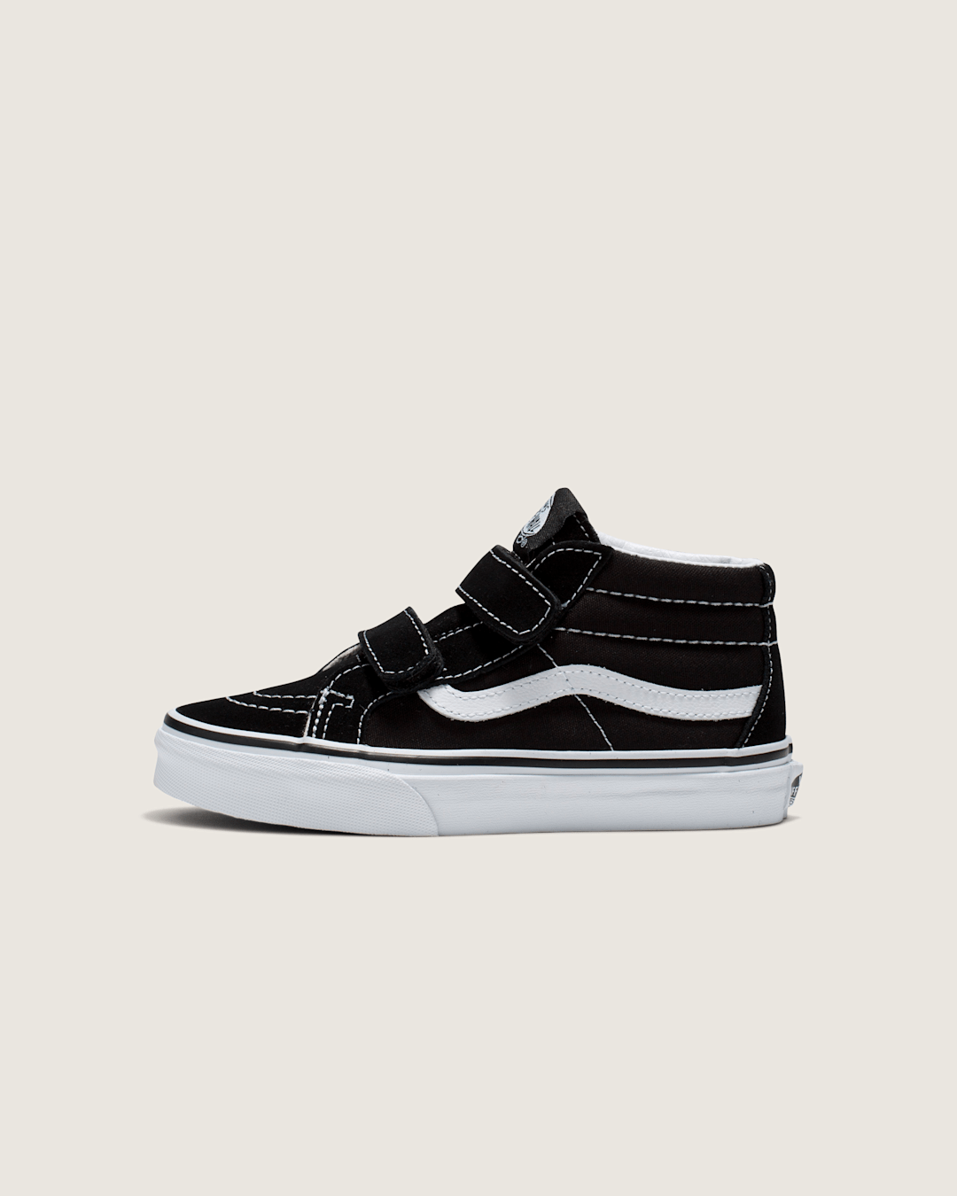 Vans Kids Sk8-Mid Reissue V Black/True White Shoes