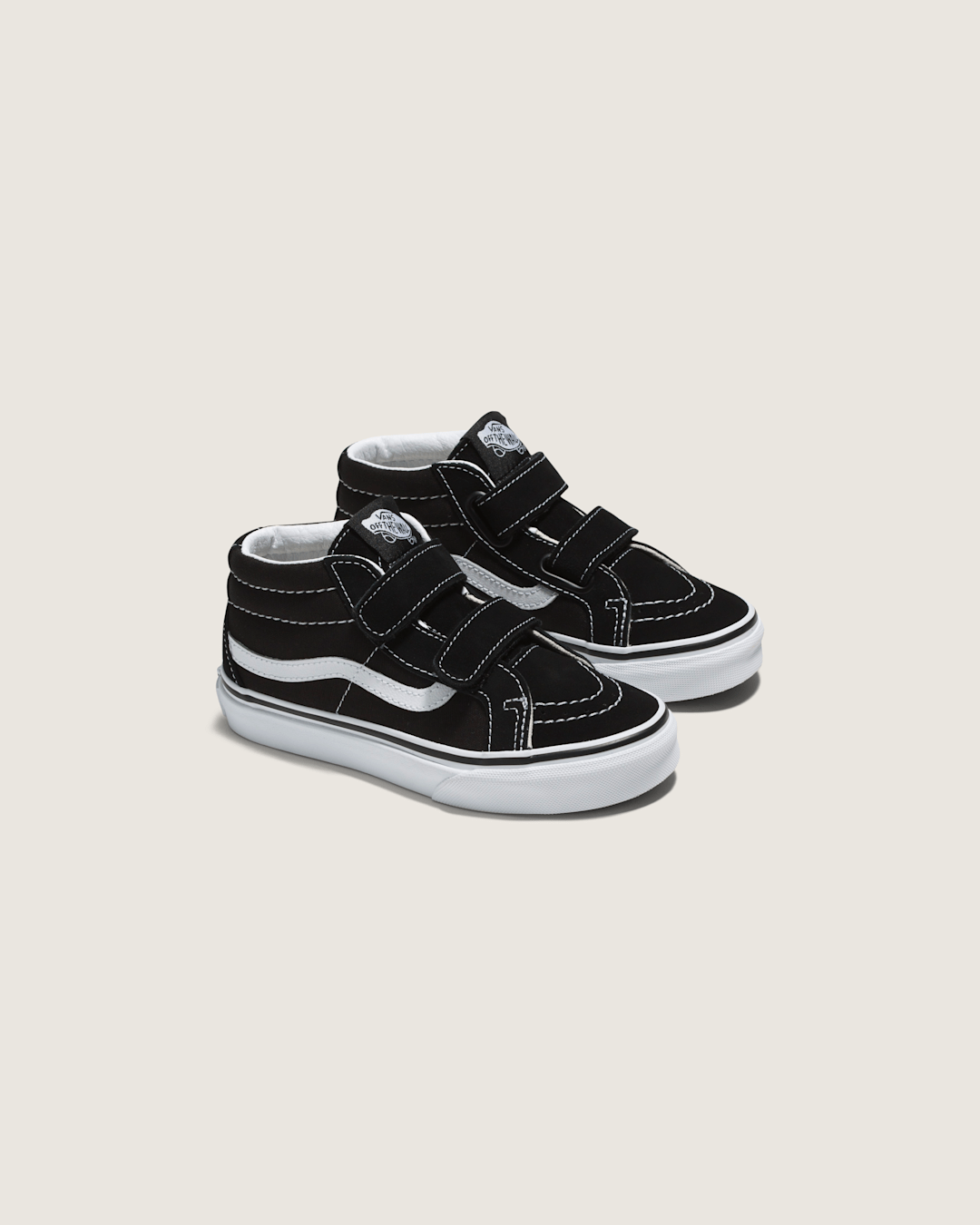 Vans Kids Sk8-Mid Reissue V Black/True White Shoes