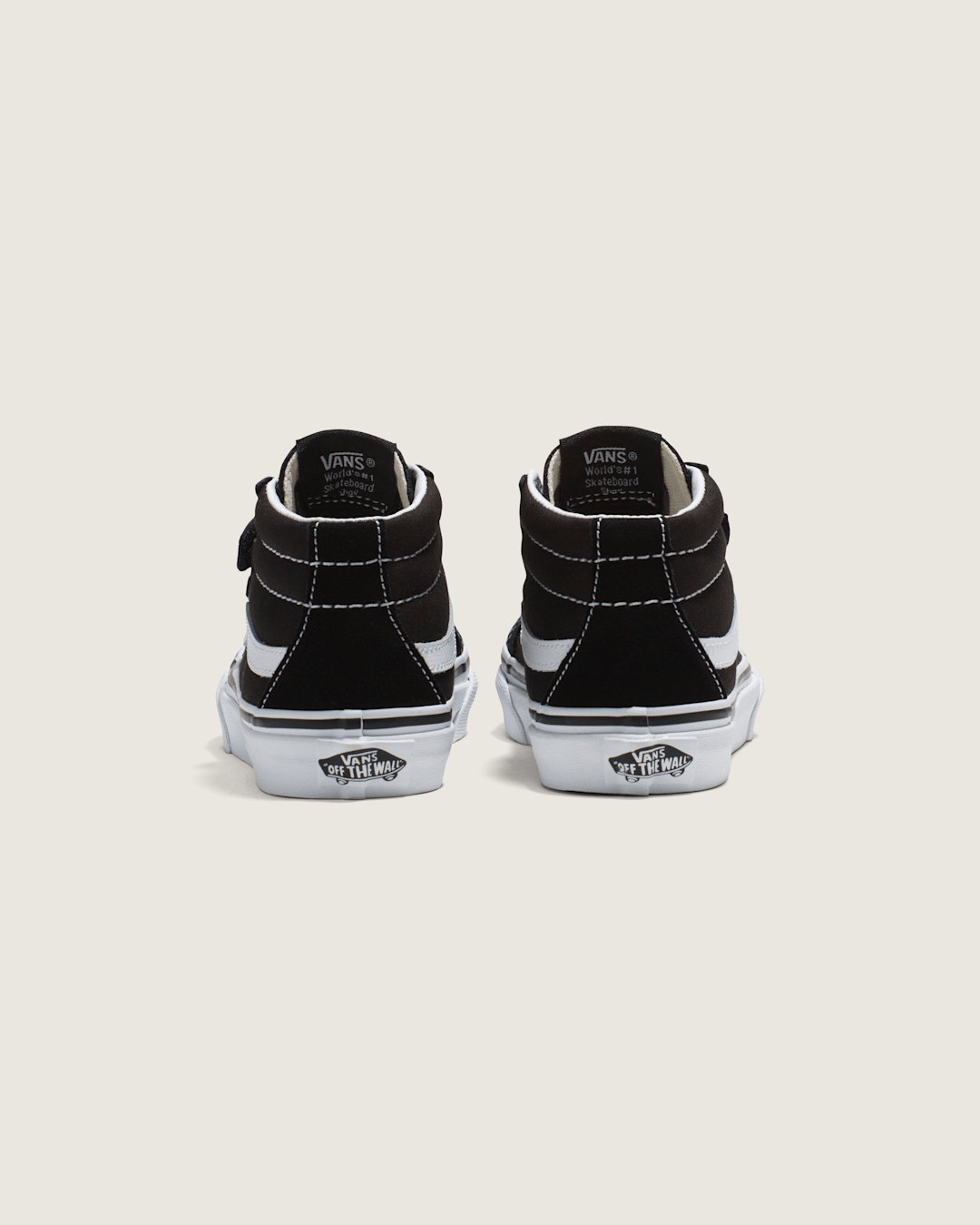 Vans Kids Sk8-Mid Reissue V Black/True White Shoes