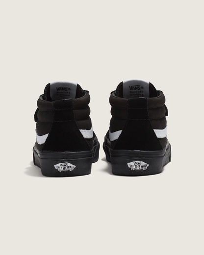 Vans Little Kids Sk8-Mid V Shoe in Blackout