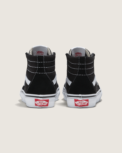 Vans Kids Sk8-Hi Black/True White Shoes