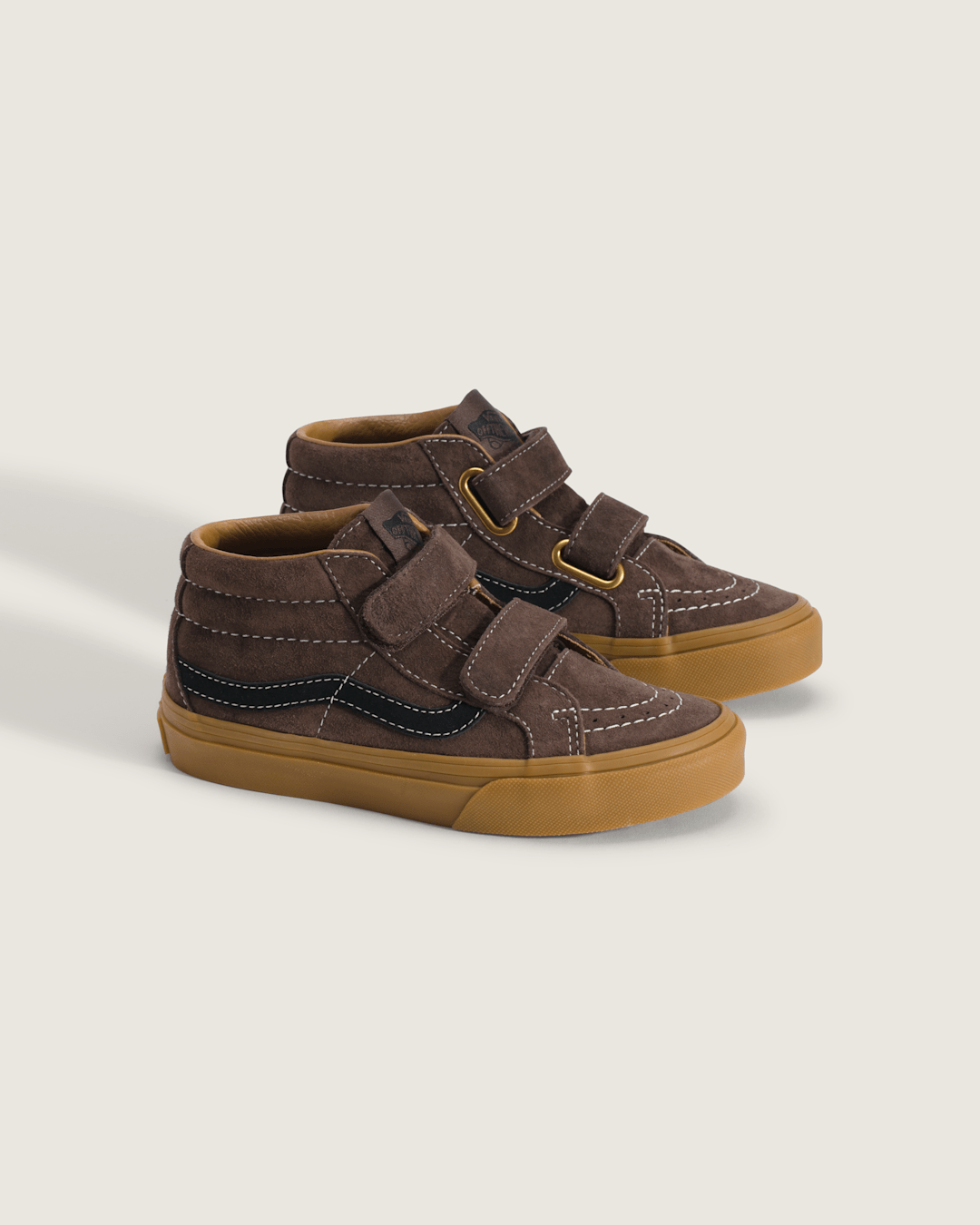 Vans Little Kids Sk8-Mid Reissue V Shoe in Demitasse Brown