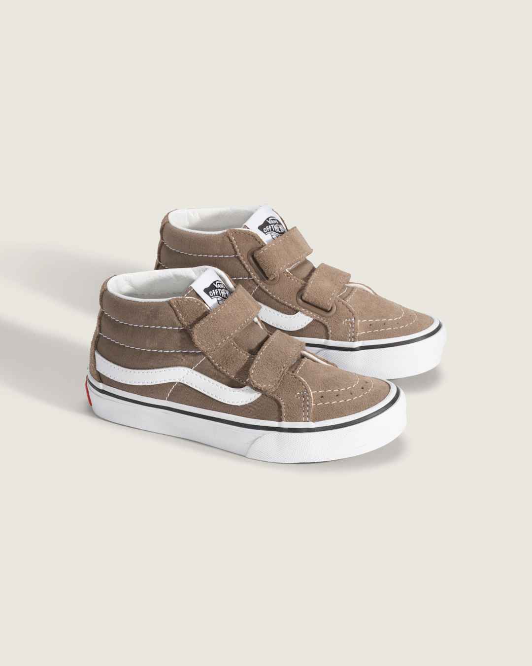 Vans Little Kids SK8-Mid V Shoe in Walnut Brown