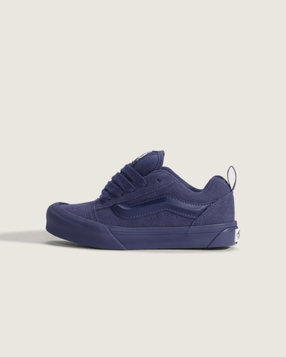 Vans Little Kids Knu Skool Shoe in Deep Twilight Blue