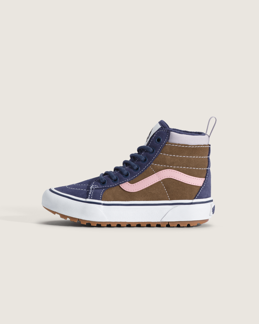 Vans Little Kids Sk8-Hi Water Resistant Shoe in Gothic Grape Purple