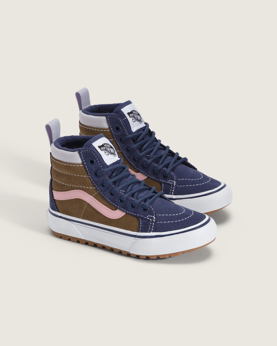 Vans Little Kids Sk8-Hi Water Resistant Shoe in Gothic Grape Purple