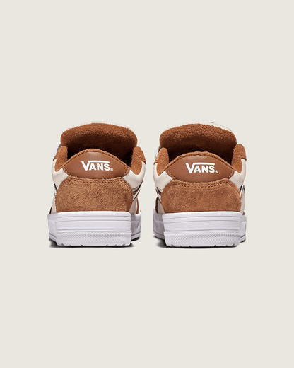 Vans Little Kids Hylane Shoe in Brown / Marshmallow White