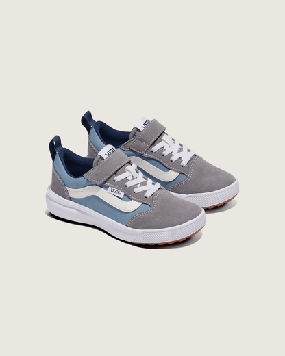 Vans Little Kids UltraRange 66 V Shoe in Blue / Grey