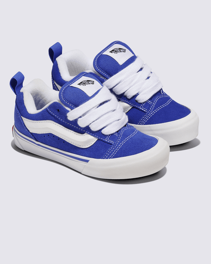 Vans Little Kids Knu Skool Shoe in Blue