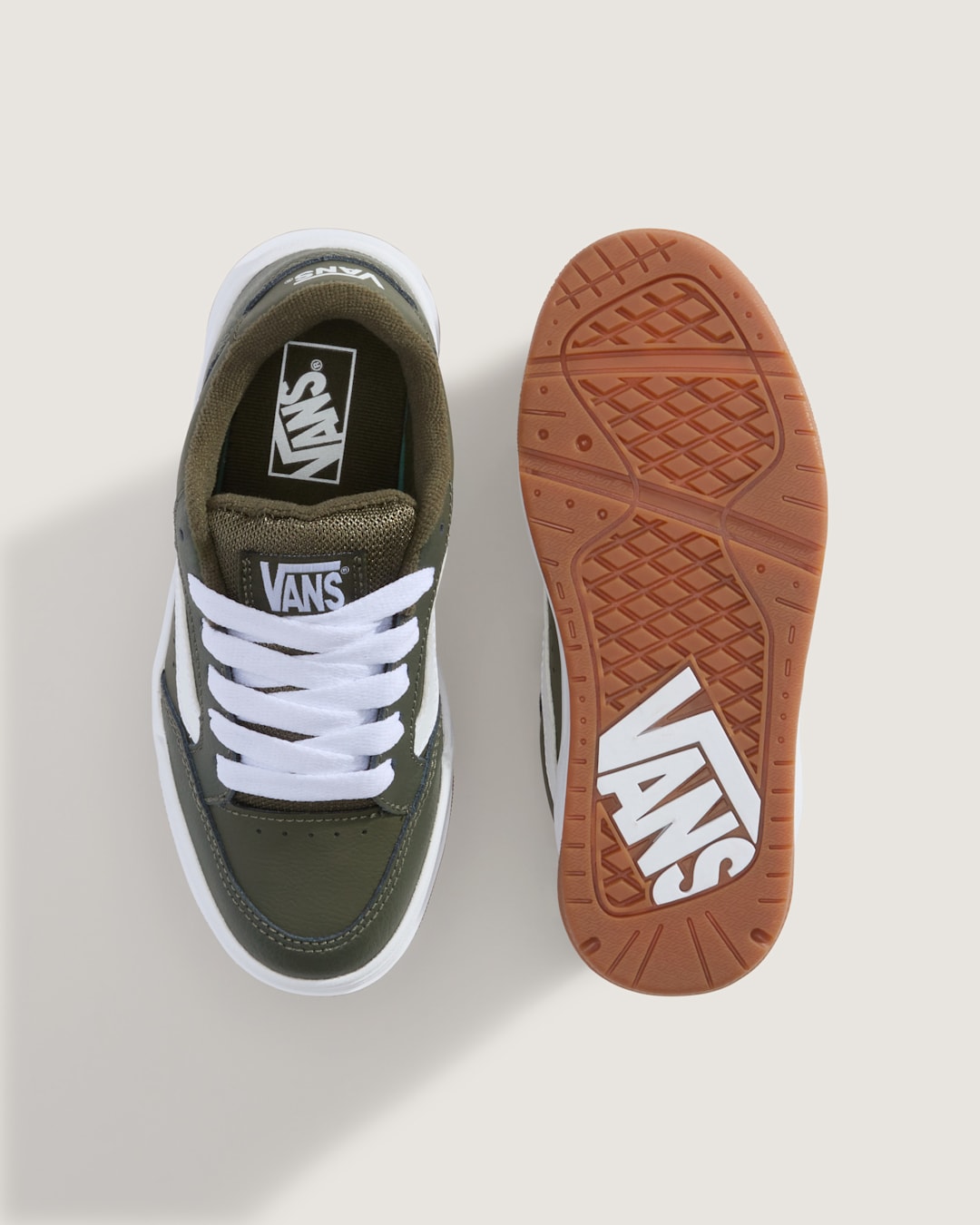 Vans Little Kids Hylane Shoe in Grape Leaf Green