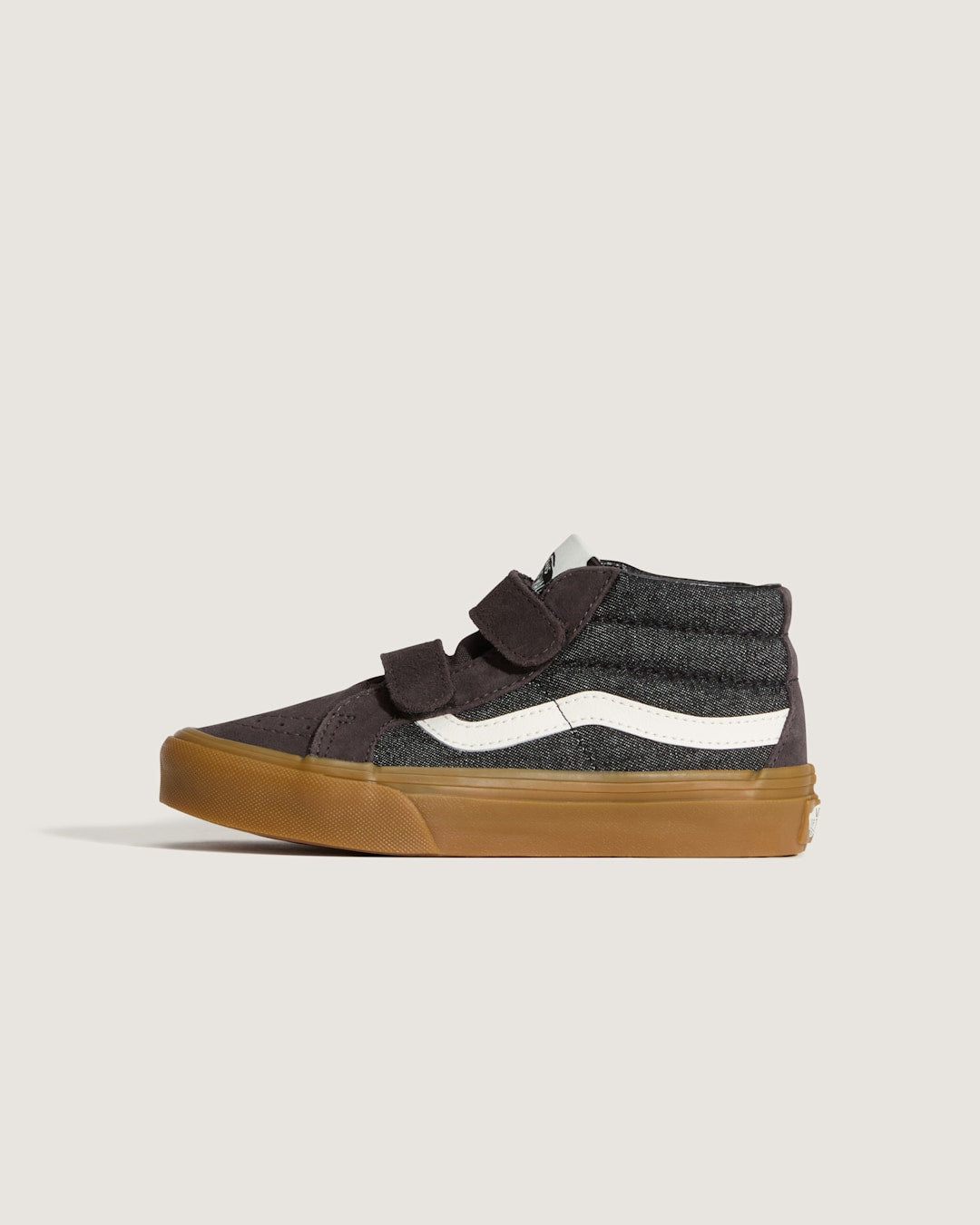 Vans Little Kids Sk8-Mid V Shoe in Black