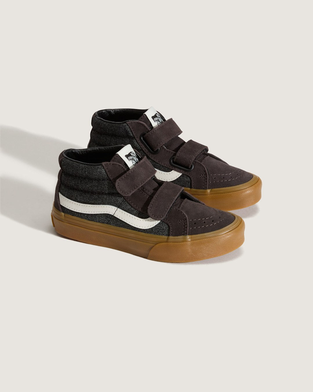 Vans Little Kids Sk8-Mid V Shoe in Black