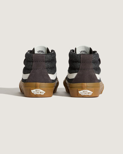 Vans Little Kids Sk8-Mid V Shoe in Black