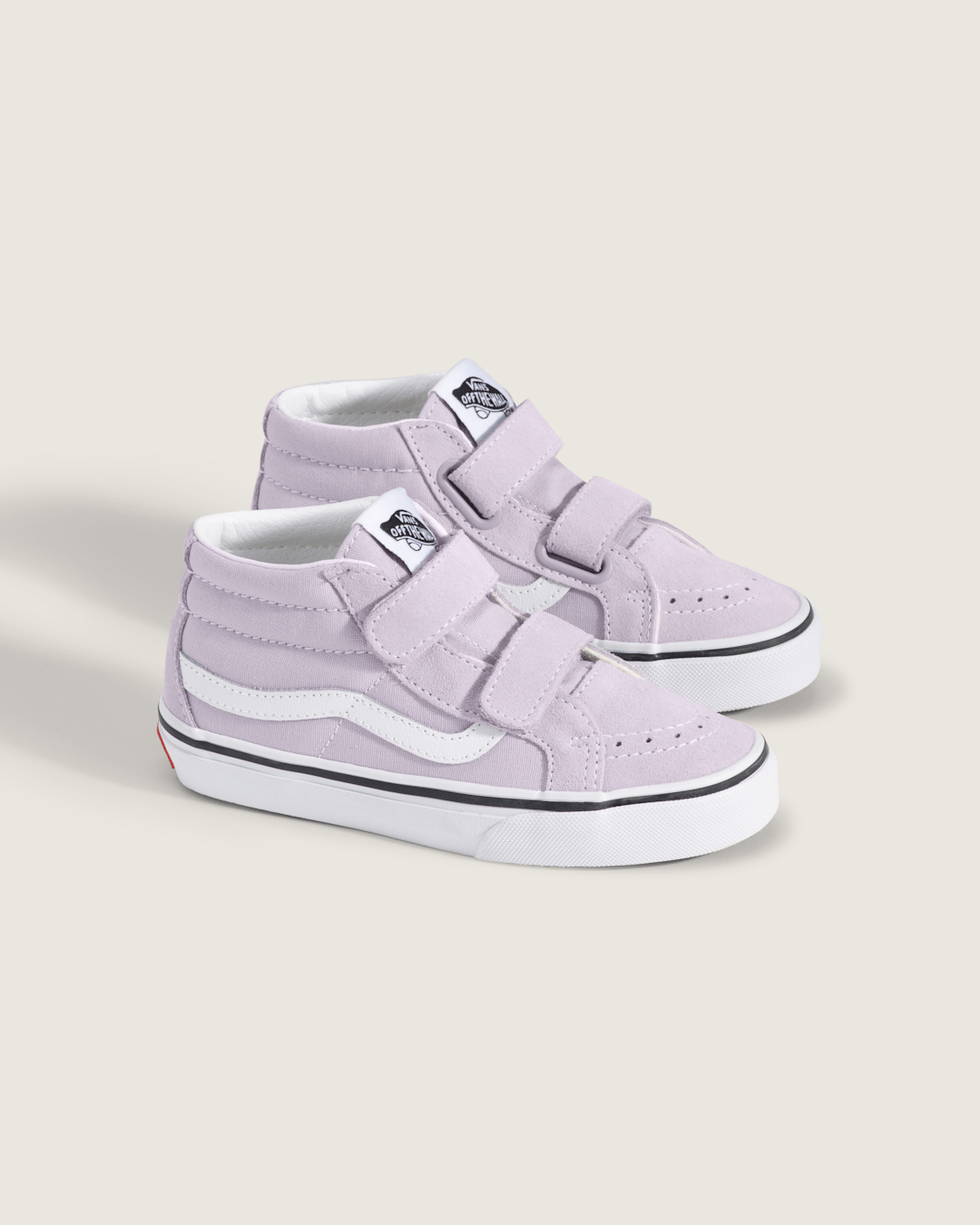 Vans Little Kids SK8-Mid V Shoe in Lilac Mist Purple