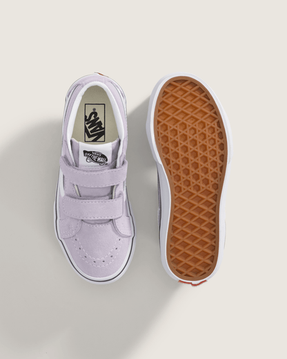Vans Little Kids SK8-Mid V Shoe in Lilac Mist Purple