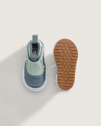 Vans Toddler Slip-On Hi Terrain V Boot in Green