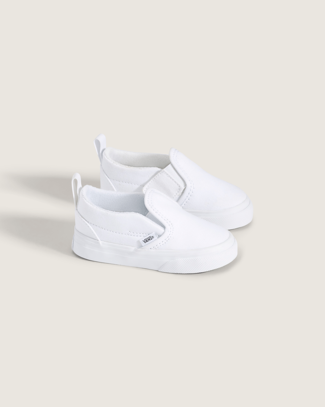 Vans Toddler Slip-On V True White/True White Shoes