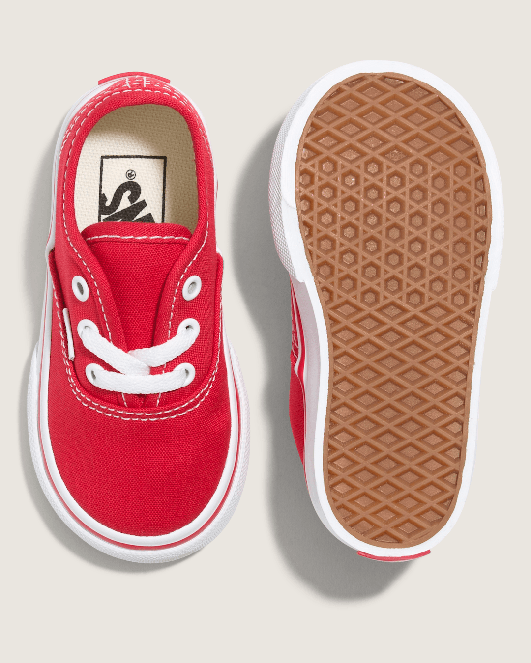 Vans Toddler Authentic Red Shoes