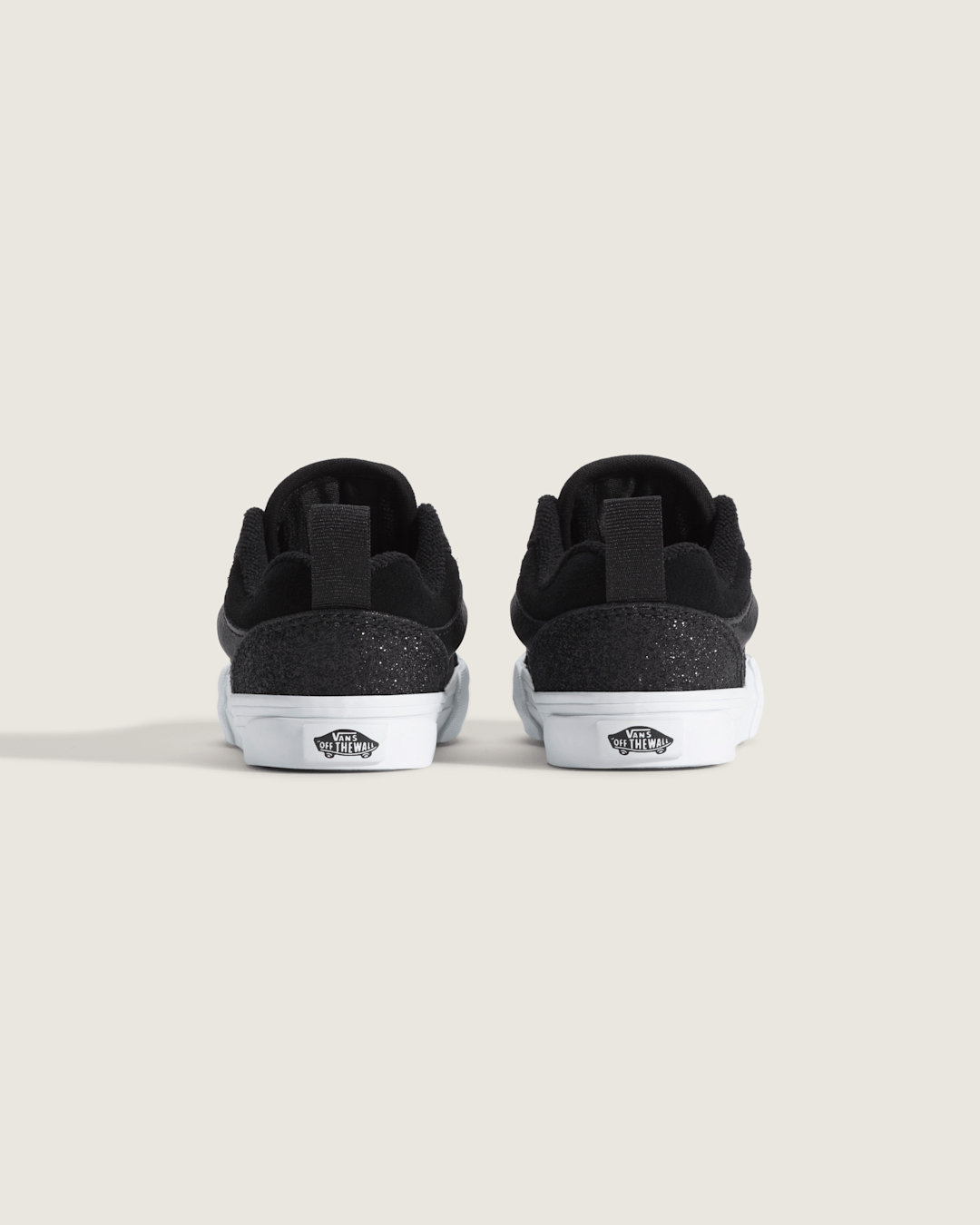 Vans Toddler Knu Skool Shoe in Dazzled Black