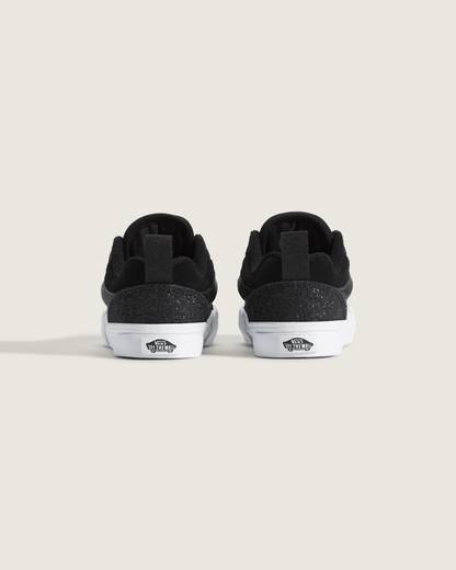Vans Toddler Knu Skool Shoe in Dazzled Black