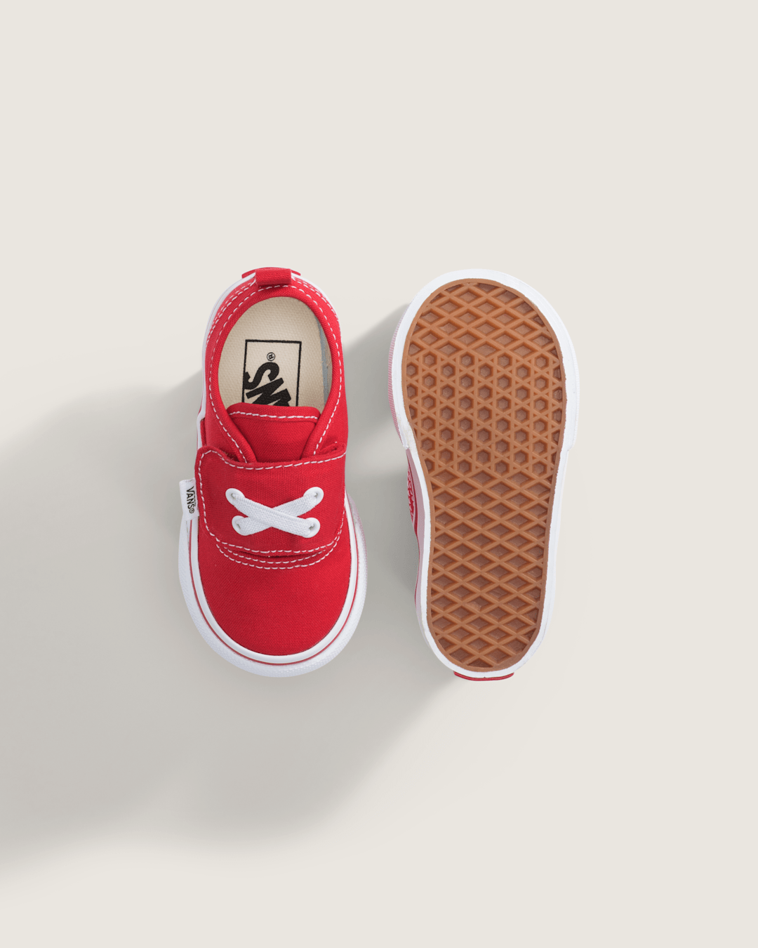 Vans Toddler Authentic Shoe in Red